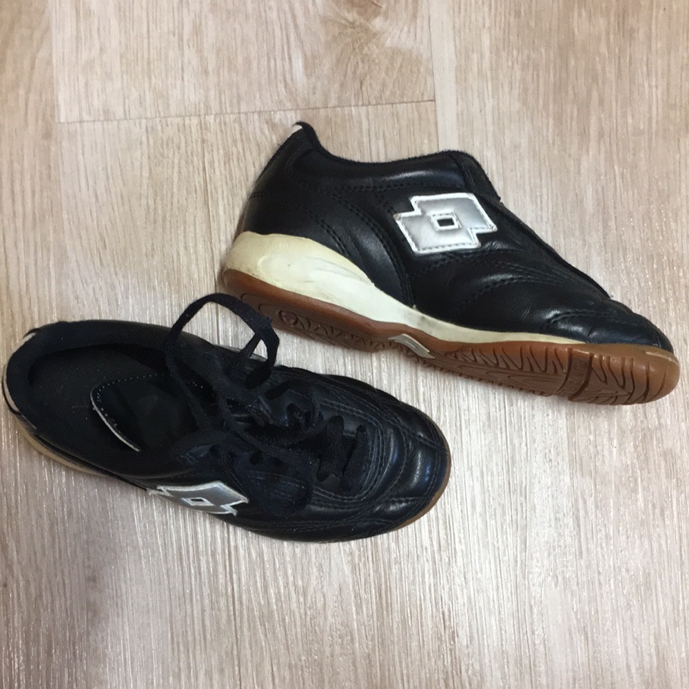 Lotto Black, Brown, Cream Colored Athletic Shoes PLAY CONDITION* Toddler 11